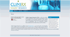 Desktop Screenshot of clinirxtangent.com